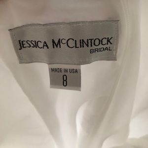 Beautiful floor length white formal gown/ wedding dress —new with tags!